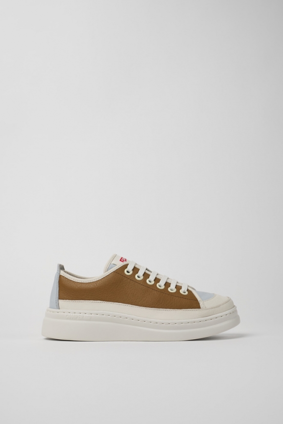 Camper Twins - Zapatillas de piel multicolor para mujer