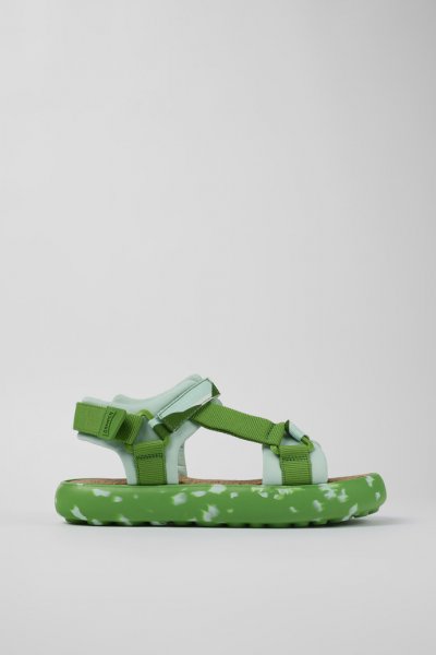 Camper Pelotas Flota - Sandalias infantiles multicolor de textil.