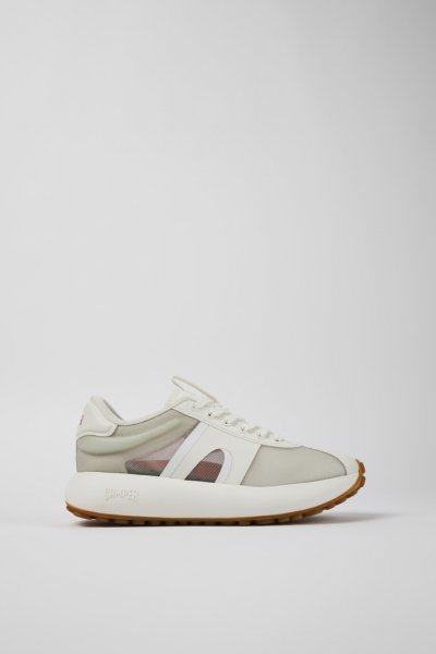 Camper Pelotas Athens - Zapatillas grises de textil para mujer