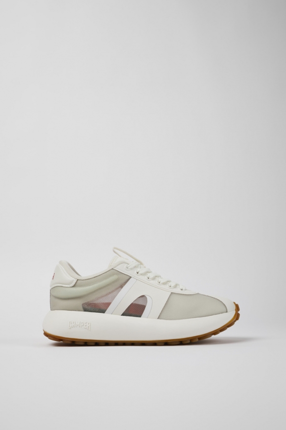 Camper Pelotas Athens - Zapatillas grises de textil para mujer