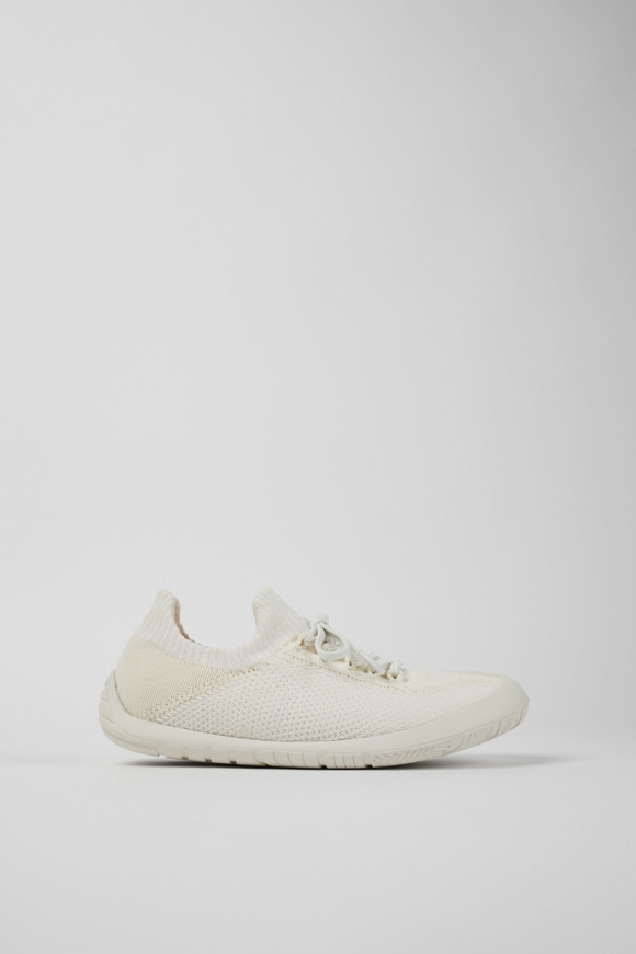 Camper Peu Path - Zapatillas blancas de tela para mujer