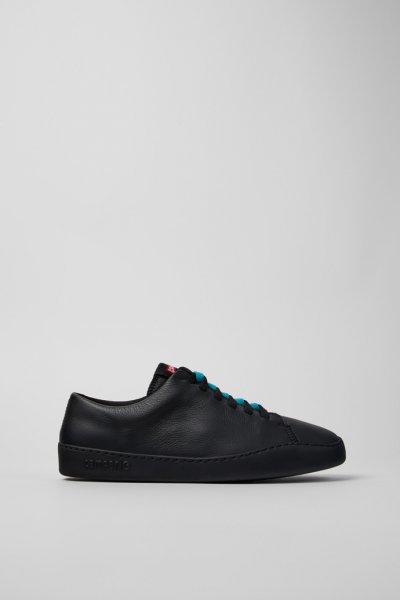 Camper Twins - Zapatillas de piel negra para hombre.