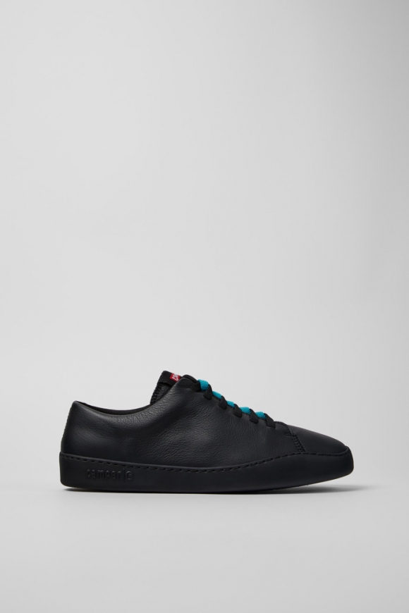 Camper Twins - Zapatillas de piel negra para hombre.