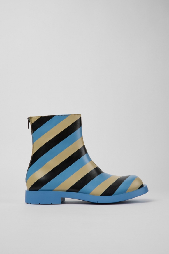 Camper MIL 1978 - Botines multicolor de piel para hombre.