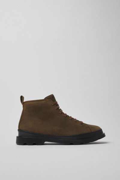 Camper Brutus - Botines infantiles marrones