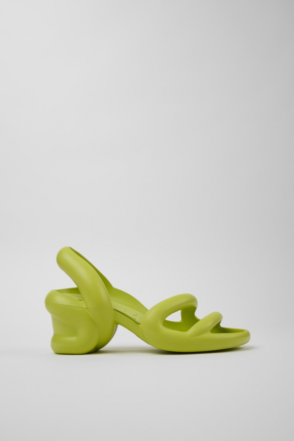 Camper Kobarah - Sandalias amarillas para hombre con empeine de EVA.