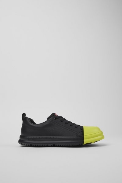 Camper Junction Runner - Zapatilla de mujer en piel negra