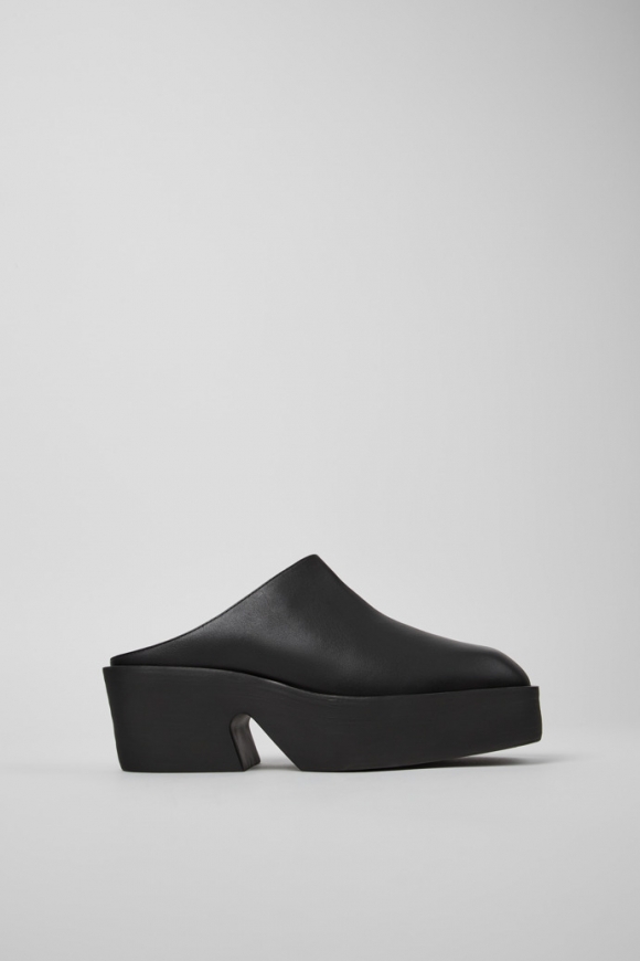 Camper Billie - Sandalias negras de piel para mujer