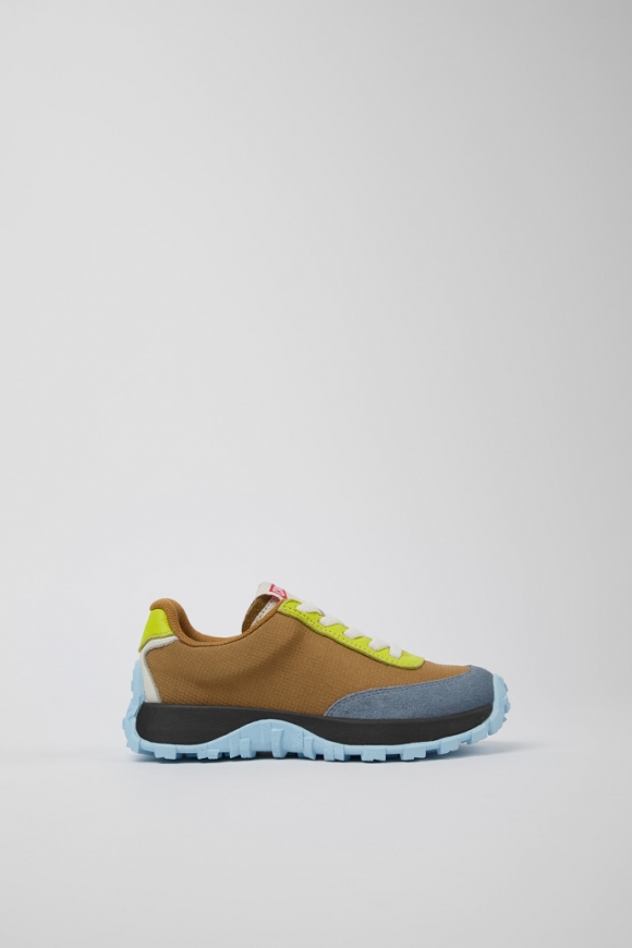 Camper Twins - Zapatillas multicolor de piel y tela para niños.