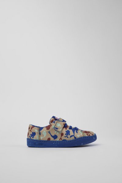 Camper Peu Touring - Zapatillas sin cordones de tela multicolor