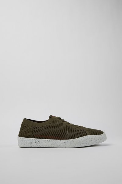 Camper Peu Touring - Zapatillas de tela verdes para hombre