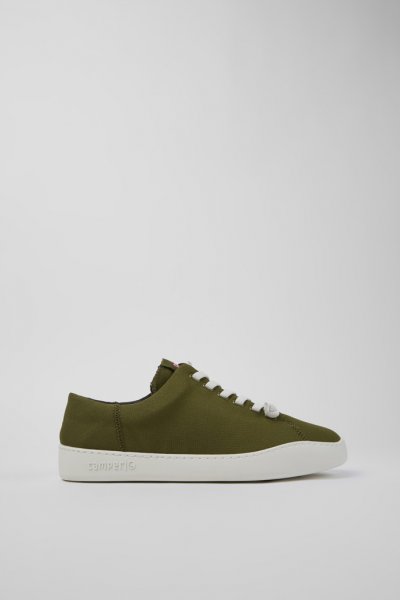 Camper Peu Touring - Zapatillas de tela verdes para hombre