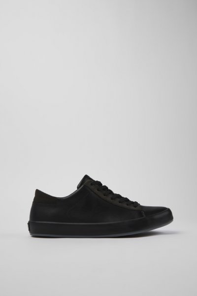 Camper Andratx - Zapatillas negras de piel/nobuk para hombre