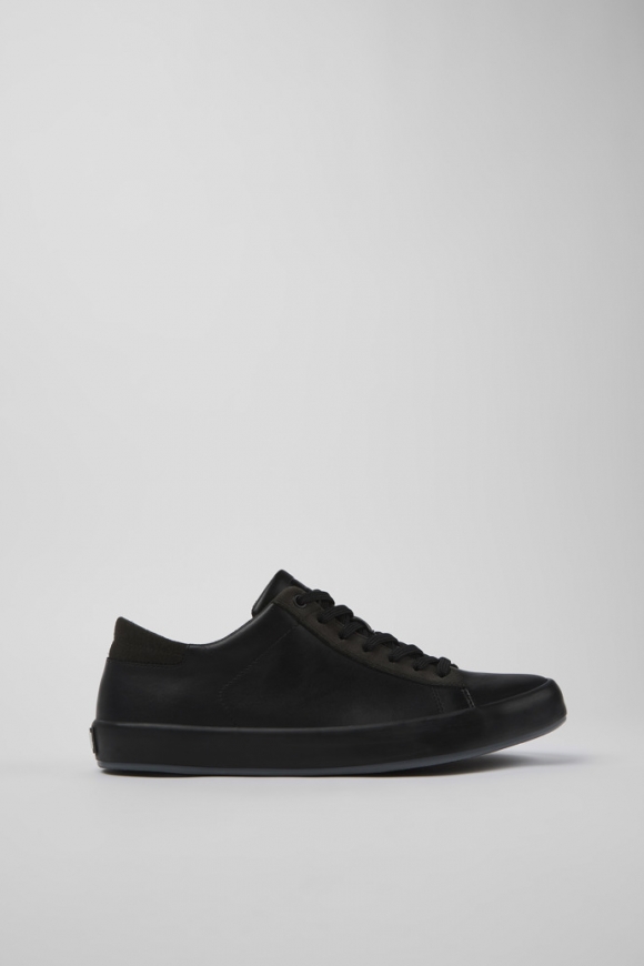 Camper Andratx - Zapatillas negras de piel/nobuk para hombre