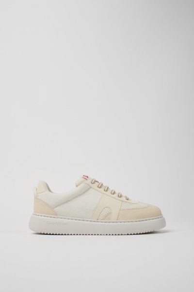 Camper Runner K21 Sorona - Zapatilla blanca para mujer de malla Sorona.