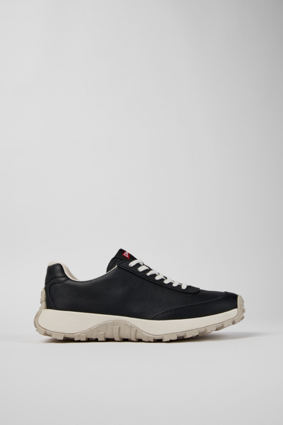 Camper Drift Trail VIBRAM - Zapatillas negras de piel/textil para hombre.