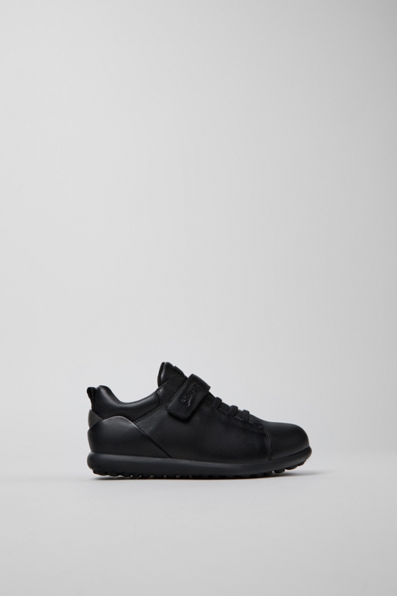 Camper Pelotas - Zapatillas de piel y tela multicolor para niños