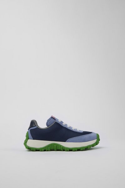 Camper Drift Trail - Zapatillas de piel/nobuk azul