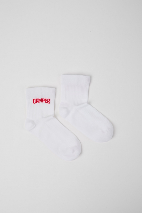 Camper CALCETINES EVERGREEN - Calcetines blancos de algodón orgánico.