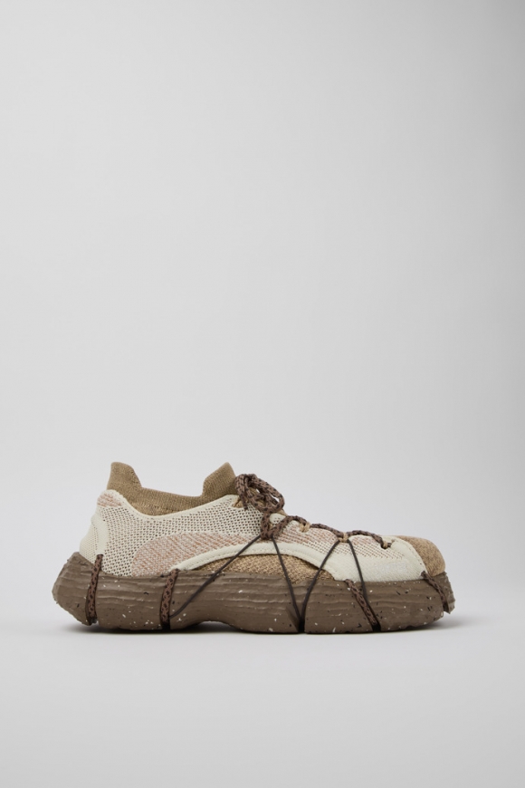 Camper ROKU - Zapatillas blancas y beige para hombre