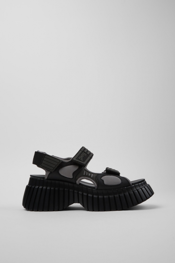 Camper Pix BCN - Sandalias multicolor de piel y textil para mujer