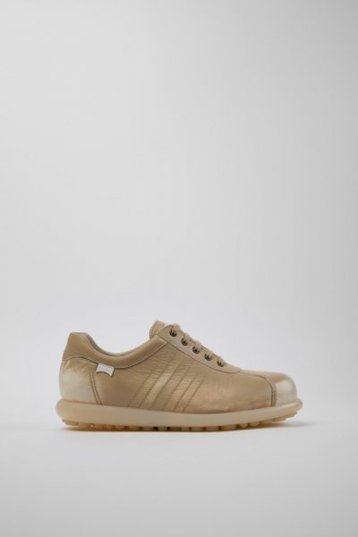 Camper Pelotas - Zapato de piel multicolor para mujer.