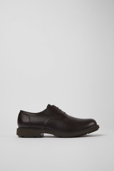 Camper Neuman - Blucher clásico para hombre en marrón.