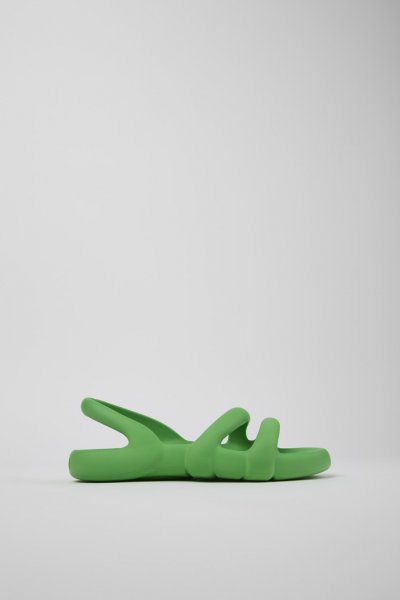 Camper Kobarah Flat - Sandalias unisex verdes