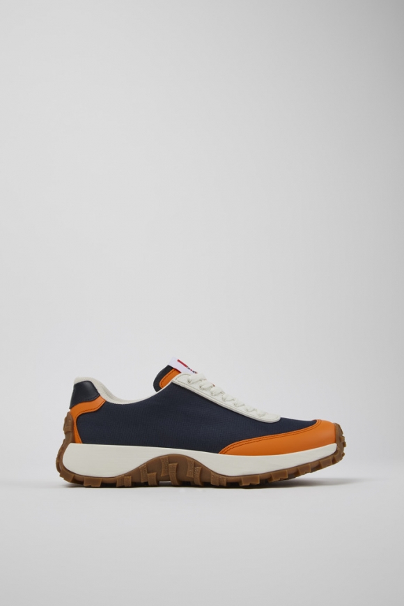 Camper x INEOS Britannia - Zapatillas azules de tela/piel para mujer