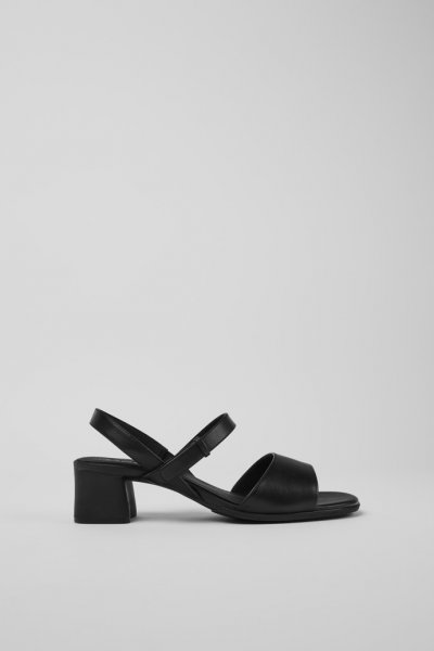 Camper Katie - Sandalias negras de tiras para mujer