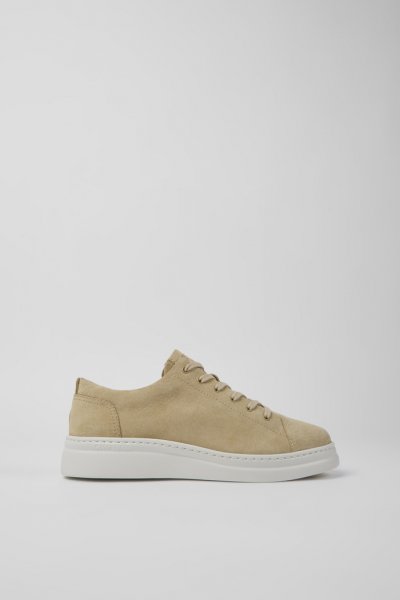 Camper Runner Up - Zapatillas beige para mujer de nobuk.