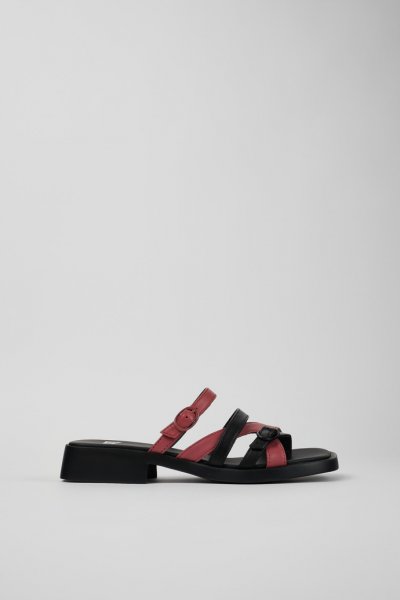 Camper Twins - Sandalias abiertas de piel multicolor para mujer