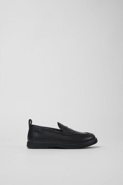 Camper Duet - Bailarinas de piel negras para niños.