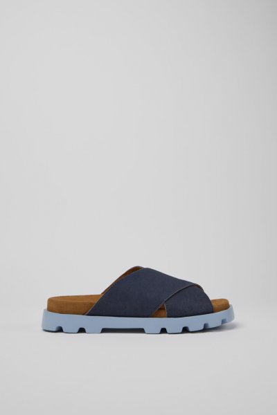Sandalias Camper Brutus - Sandalia azul para mujer