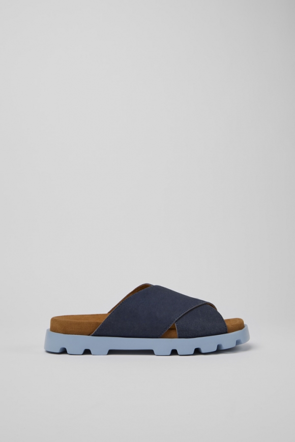 Sandalias Camper Brutus - Sandalia azul para mujer