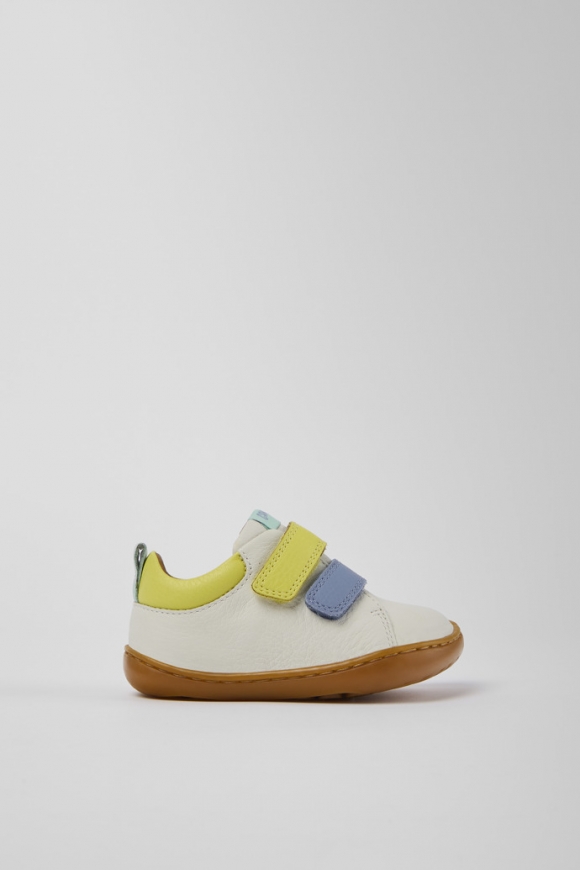 Camper Peu - Zapatillas de piel blanca