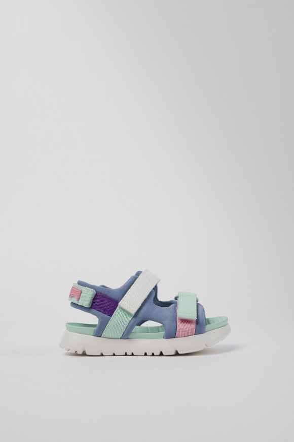 Camper Twins - Sandalias textiles multicolor