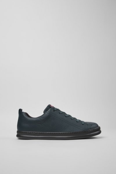 Camper Runner - Zapatilla de piel verde para hombre
