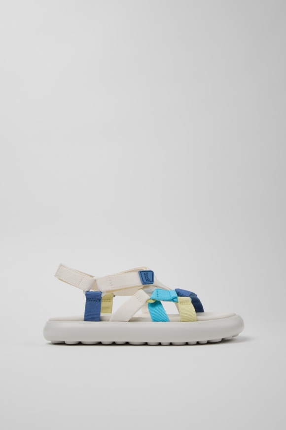Camper Twins - Sandalias multicolor para mujer de PET reciclado.