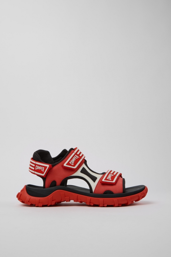 Sandalias Camper Drift Trail - Sandalias multicolor de PET reciclado y piel para hombre.
