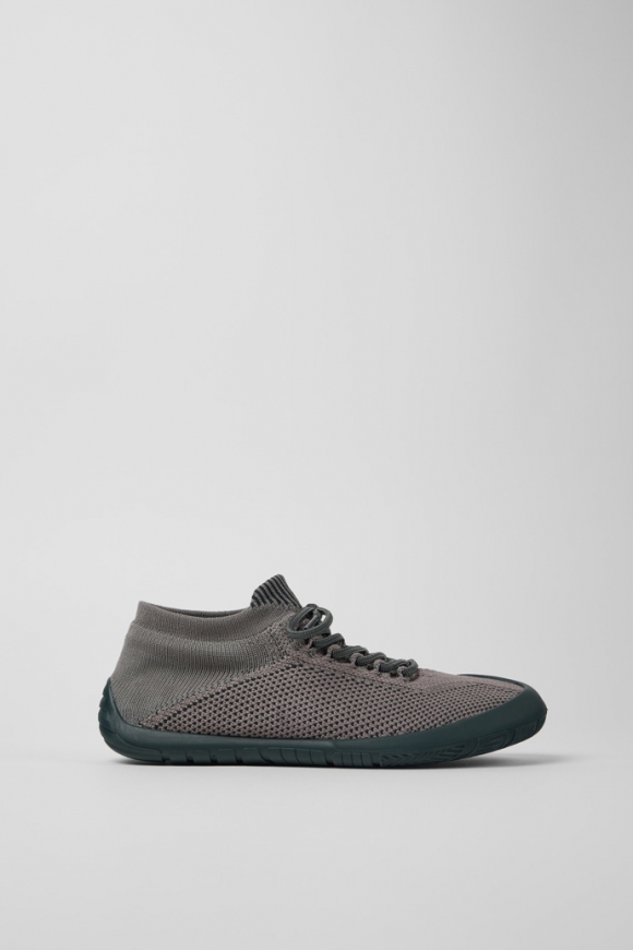 Camper Path - Zapatilla textil gris para mujer