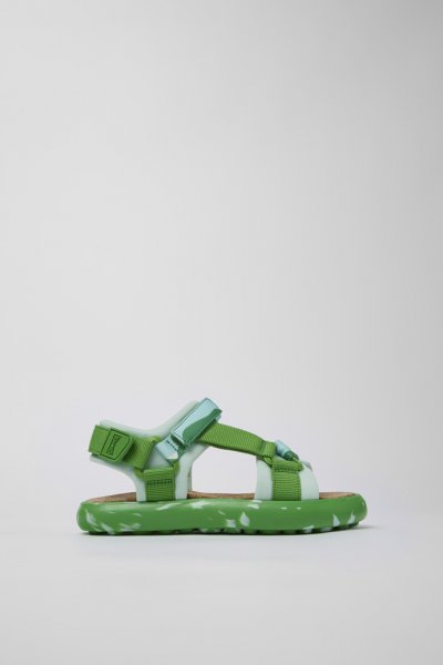 Camper Pelotas Flota - Sandalias multicolor de tela para mujer