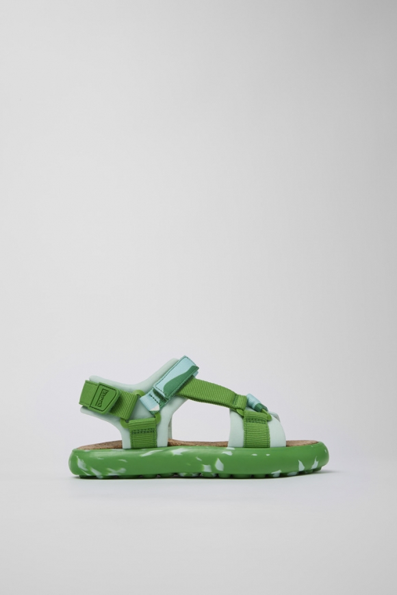 Camper Pelotas Flota - Sandalias multicolor de tela para mujer