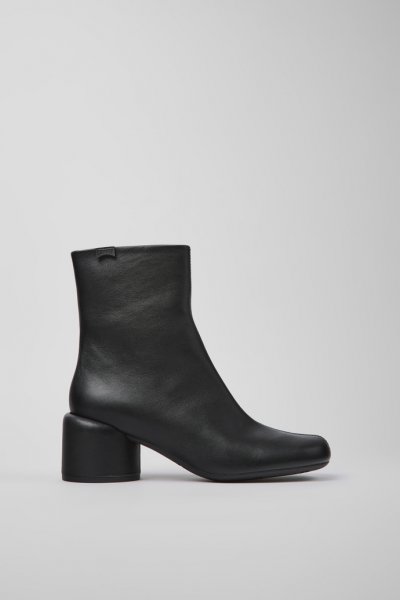 Camper Niki - Botas de piel negra para mujer