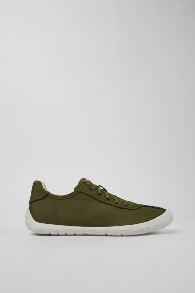 Camper Peu Path - Zapatillas verdes de tela para hombre.