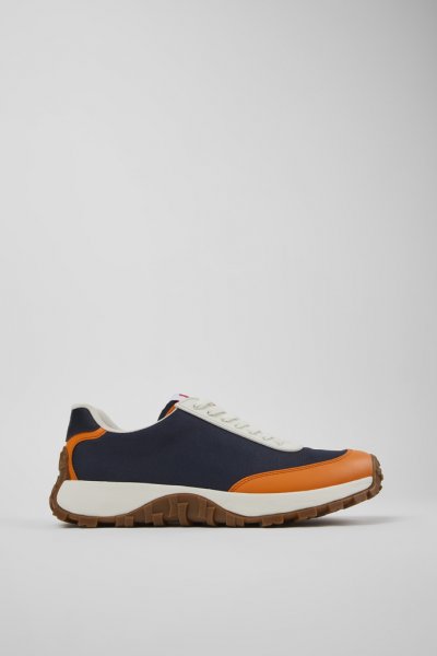 Camper x INEOS Britannia - Zapatillas deportivas azules de textil/piel para hombre
