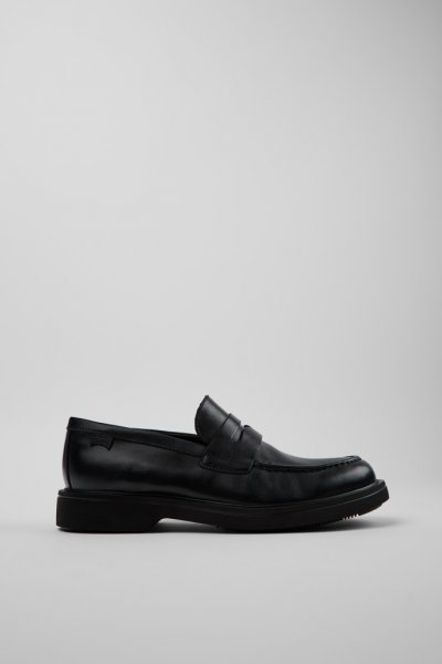 Camper Norman - Zapato de piel negro para hombre.