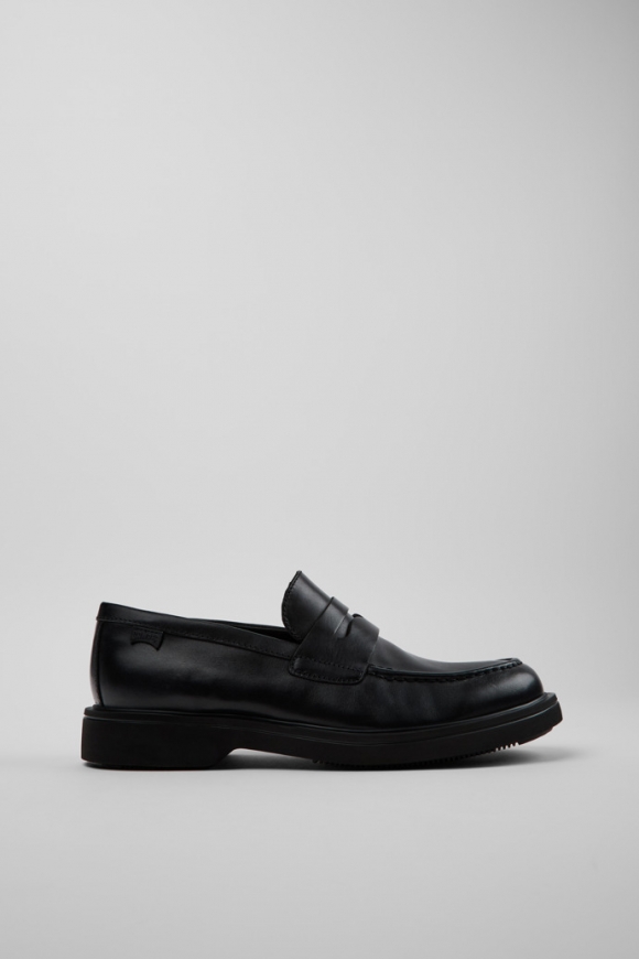 Camper Norman - Zapato de piel negro para hombre.