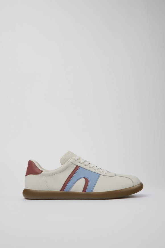 Camper Twins - Zapatillas de piel blancas para hombre