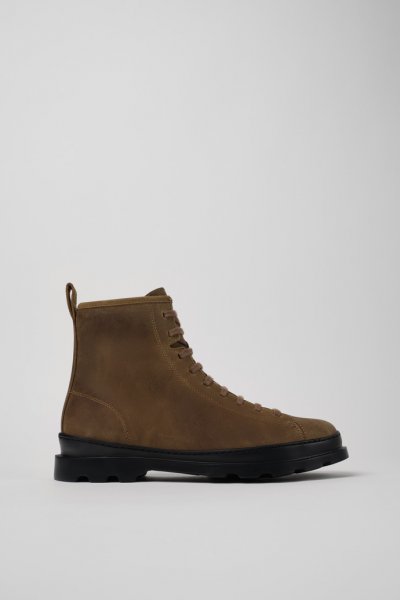 Camper Brutus - Bota de media caña con cordones para hombre